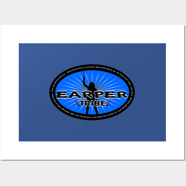 Earper Survivor(blue) Wall Art by Colettesky